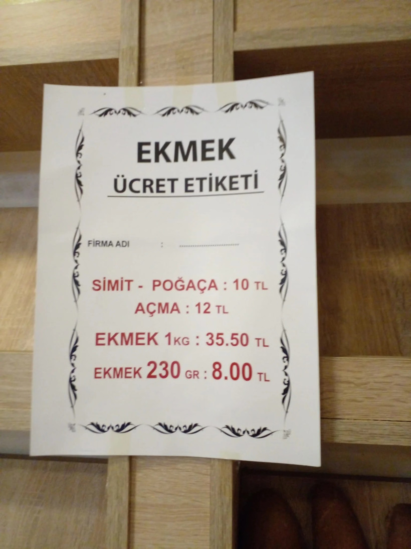 İstanbul'da ekmeğe zam: 8 TL oldu! - Resim : 1