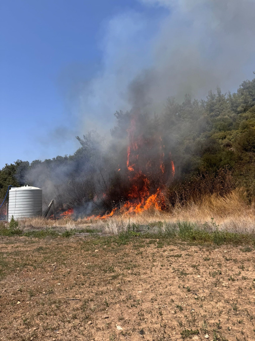 Yine Orman Yangını Çıktı: Çanakkale'de Tahliyeler Başladı - Resim : 5