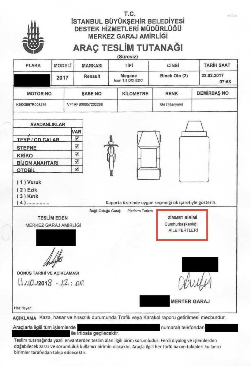 CHP’li Deniz Yavuzyılmaz’dan Çarpıcı İddia! İBB’nin AKP Döneminde ‘Cumhurbaşkanlığı Aile Fertlerine Araç Tahsis’ Etmişler - Resim : 2