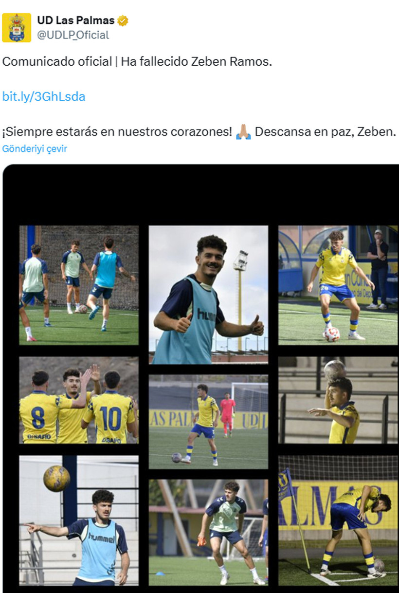 Kulübü Acı Haberi Duyurdu: Genç Futbolcu Hayatını Kaybetti - Resim : 1