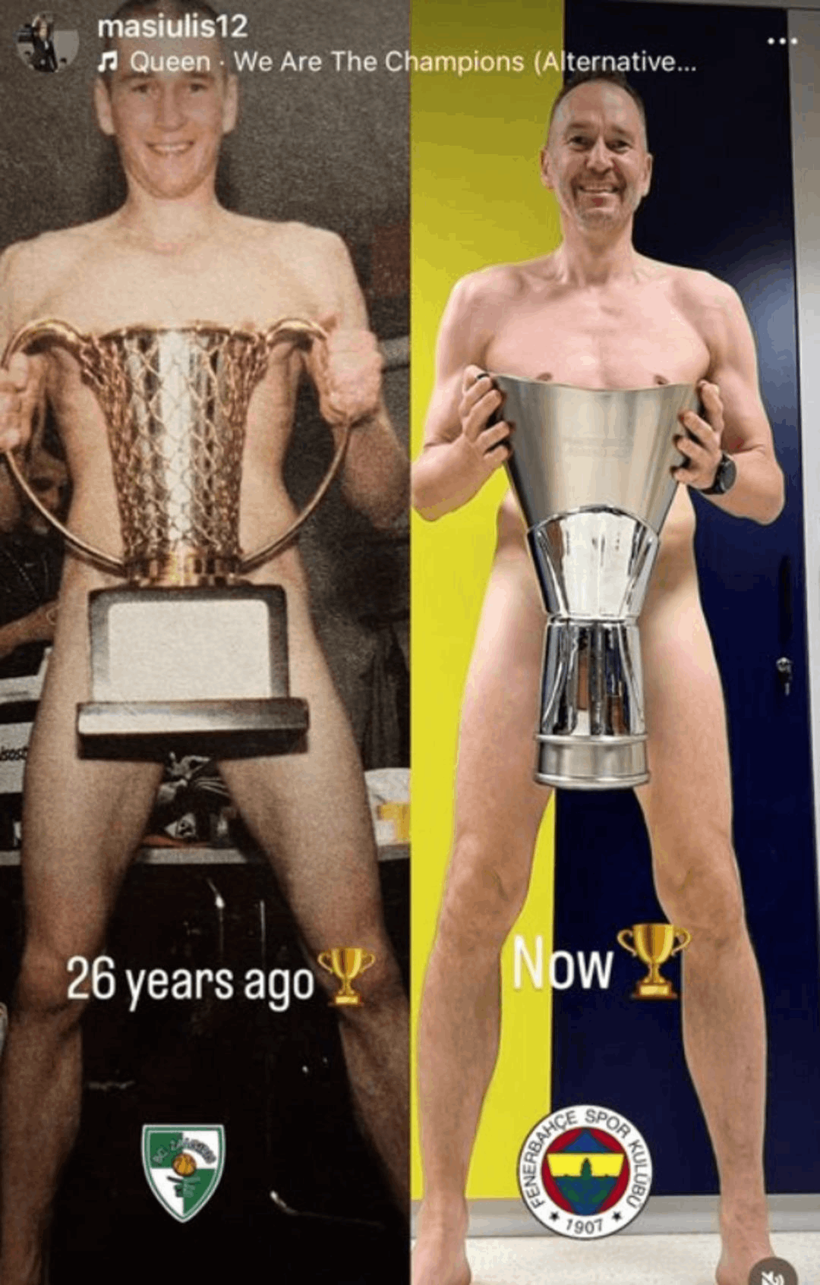 Fenerbahçeli İsimden Kupayla Çıplak Poz - Resim: 3