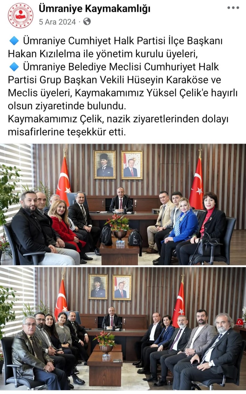 Ümraniye Kaymakamlığı'ndan Tepki Çeken Paylaşım! AKP'li Olunca 'Başkanımız', CHP'li Olunca 'Başkan' - Resim : 3