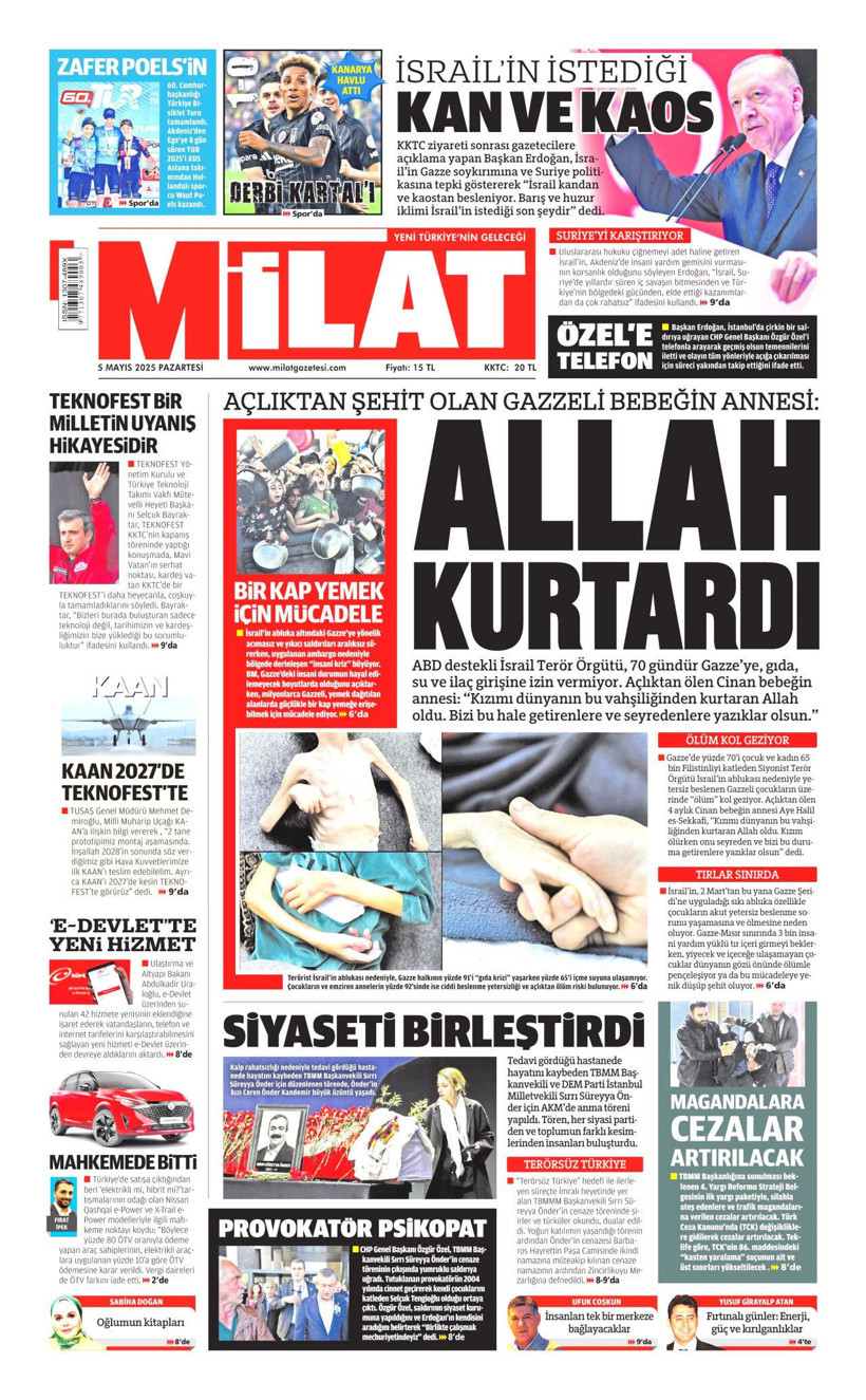 Özgür Özel'e Saldırıyı Gazeteler Nasıl Gördü? - Resim: 10