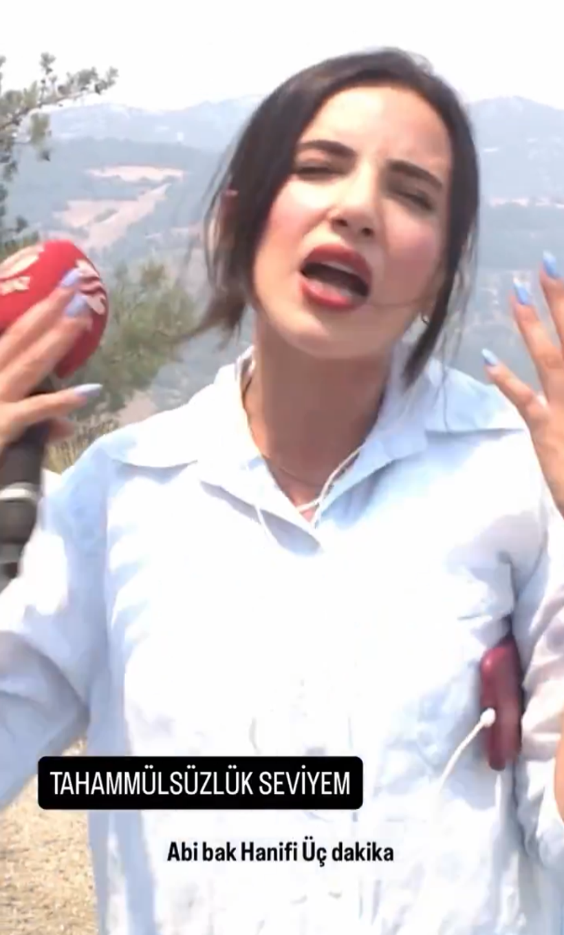 Beyaz TV Muhabiri, Yangın Bölgesinde Kameramanı Azarladı! Tepkiler Çığ Gibi - Resim : 3