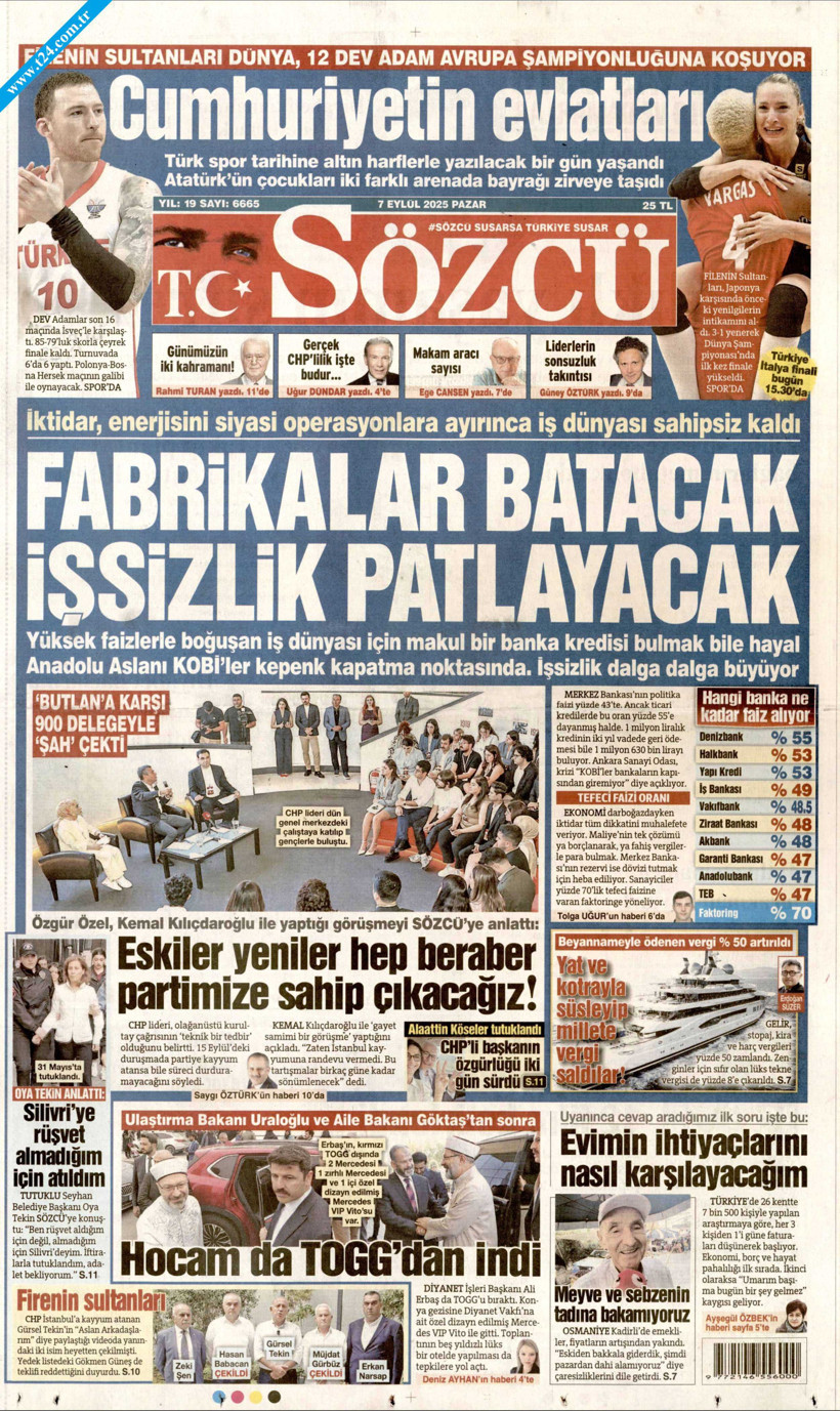 Filenin Sultanları ve 12 Dev Adam'ın Zaferi Gazetelerin İlk Sayfasında... 'Parke Vatanda Çifte Zafer' - Resim : 6