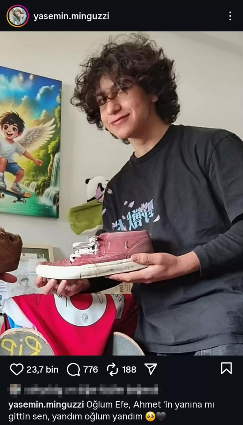 Ahmet Minguzzi’nin Yakın Arkadaşı Efe Hayatını Kaybetti: Yasemin Minguzzi’den Yürek Yakan Paylaşım - Resim : 3