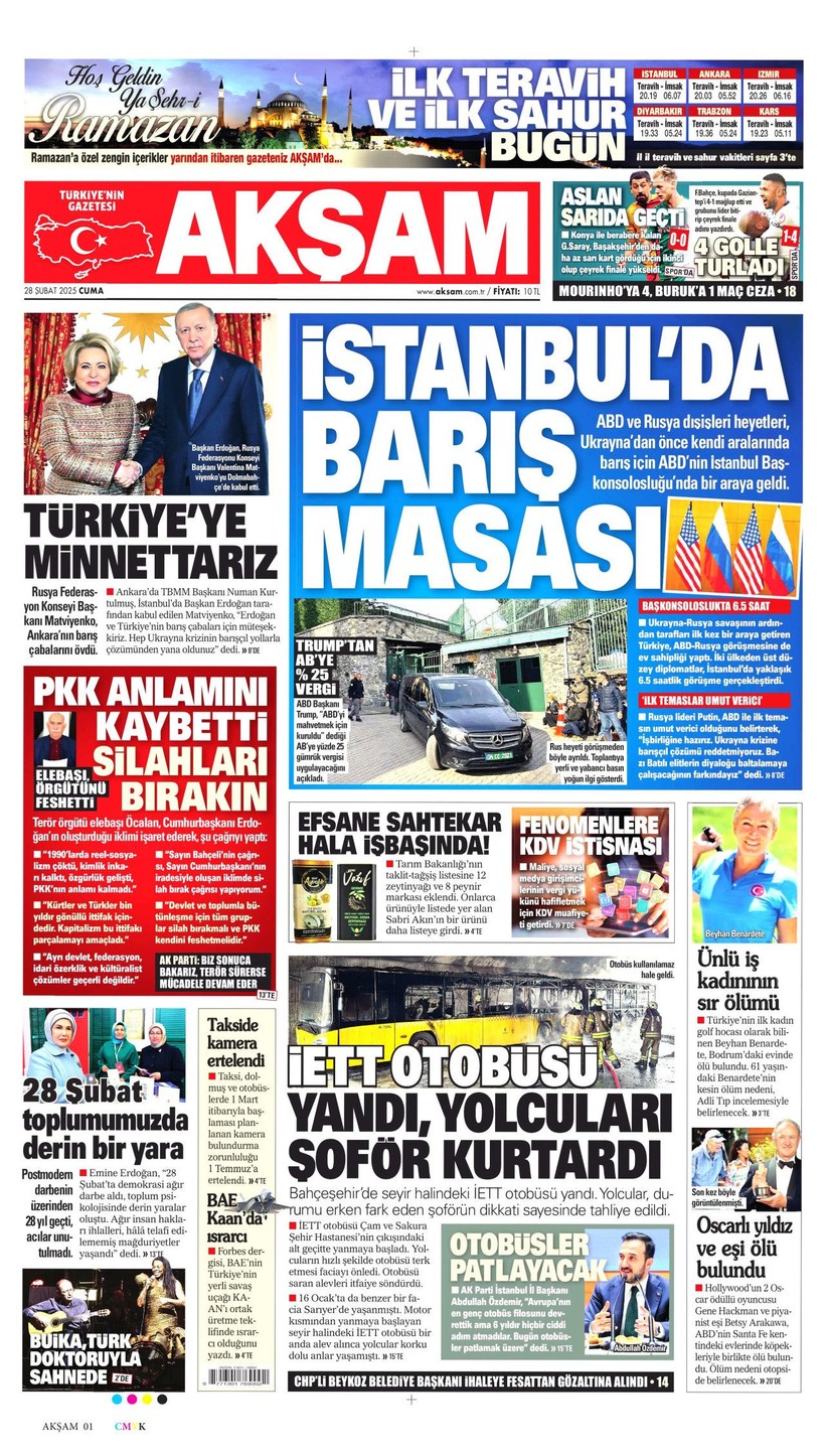 Gazeteler İmralı'dan Gelen Tarihi Çağrıyı Nasıl Gördü? - Resim: 9