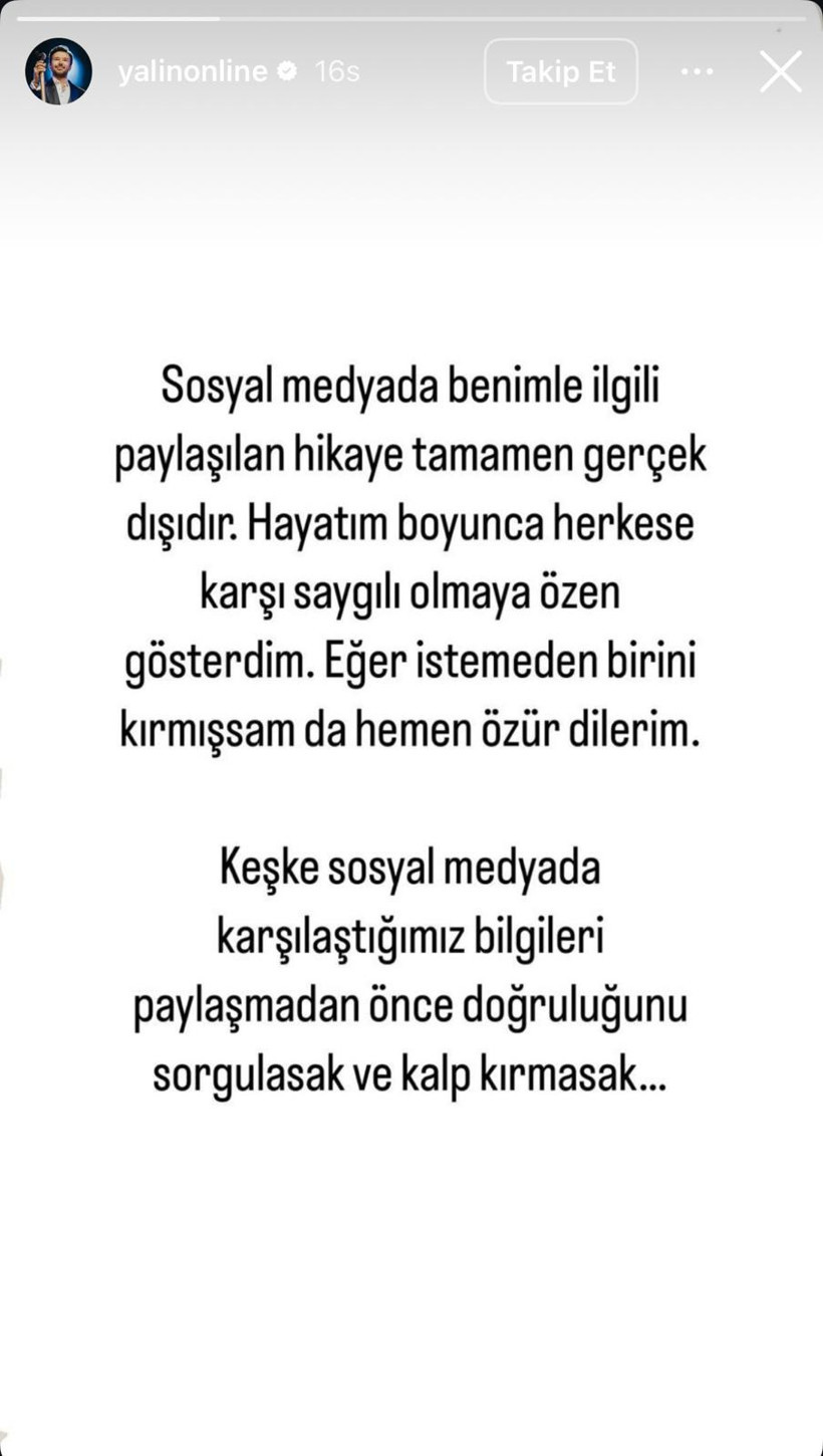 Restoran Çalışanı 'Beni Azarladı' Demişti: Yalın'dan O İddialara Yanıt - Resim : 2