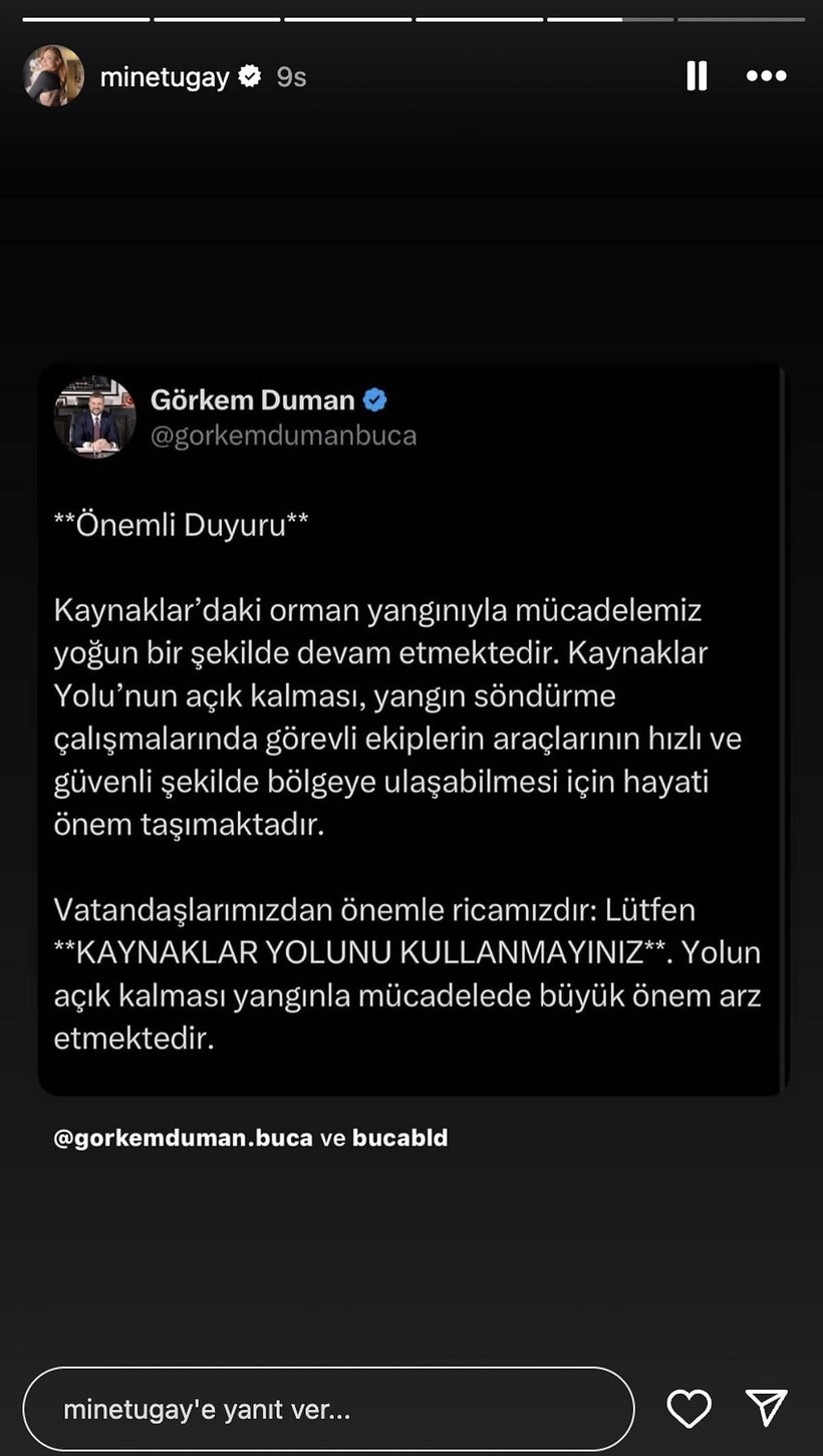 Ünlü İsimlerin 'Yangın' Çığlığı: İzmir İçin Peş Peşe Paylaşım Yaptılar - Resim : 9