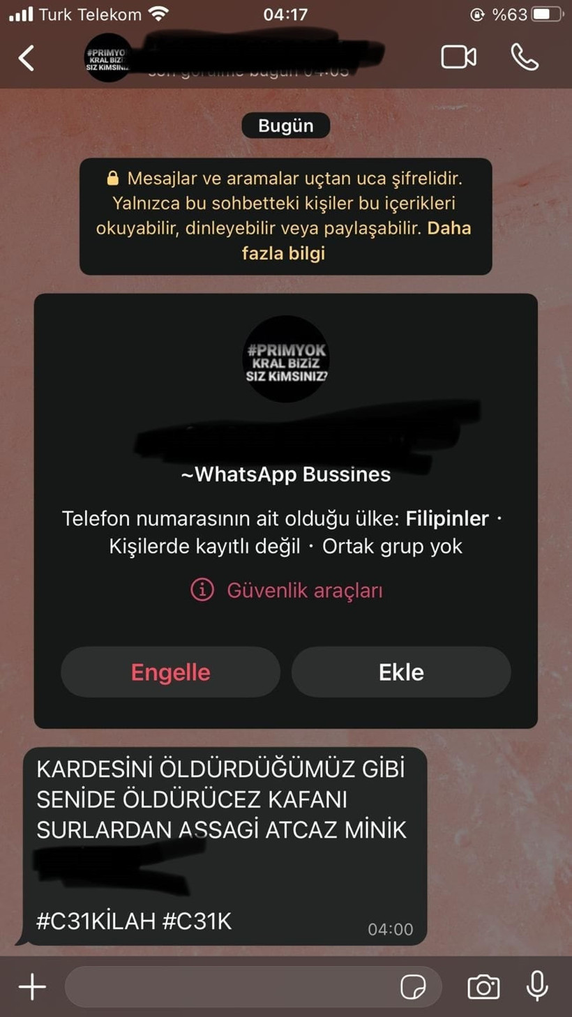 Ankara'da Yaşıtı Tarafından Katledilen Fatih'in Ablasına Korkunç Tehdit! 'Seni de Öldüreceğiz' - Resim : 1