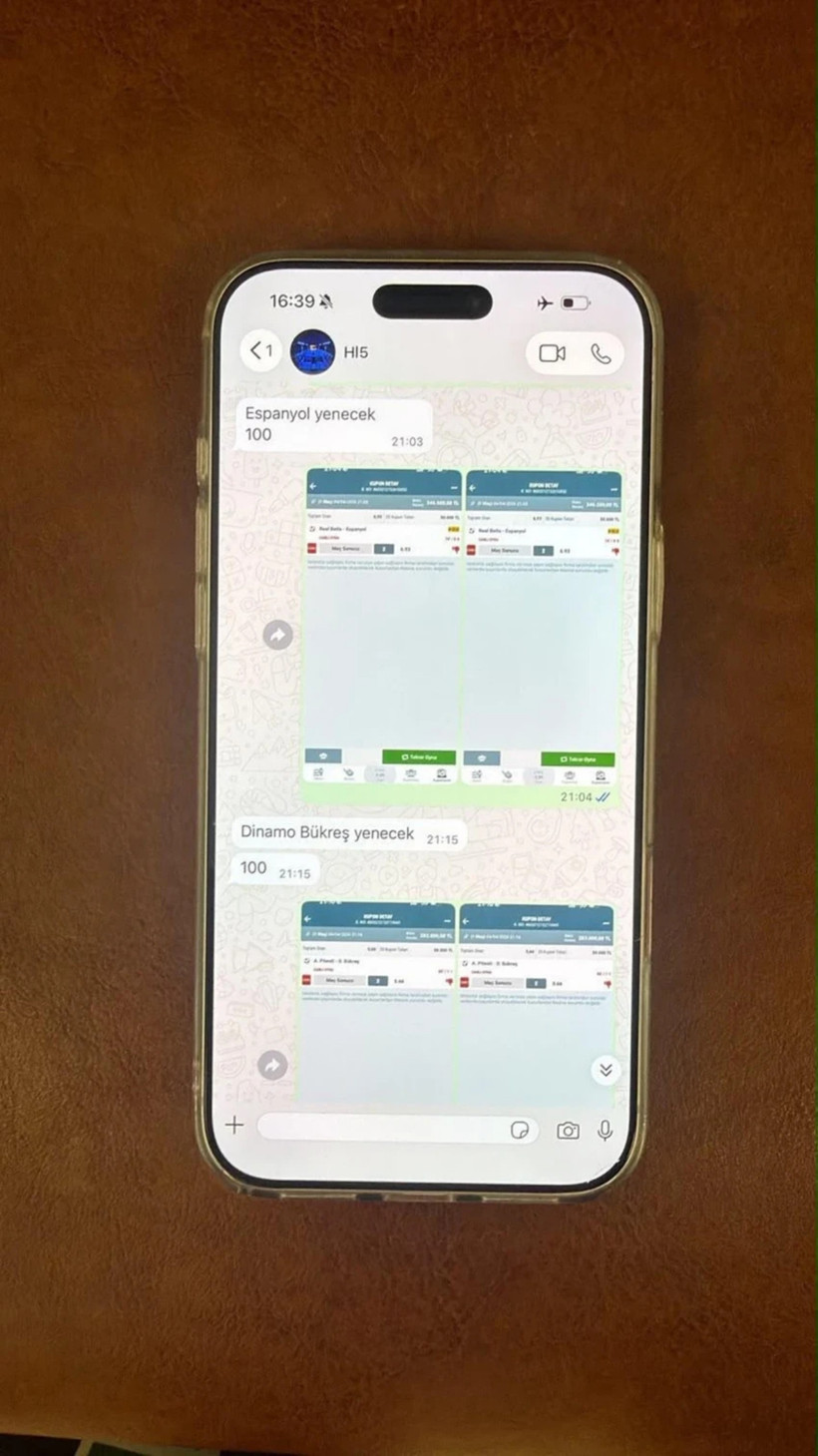 Ahbap Soruşturmasında Bahis Skandalı! WhatsApp Yazışmaları Ortaya Çıktı - Resim : 2