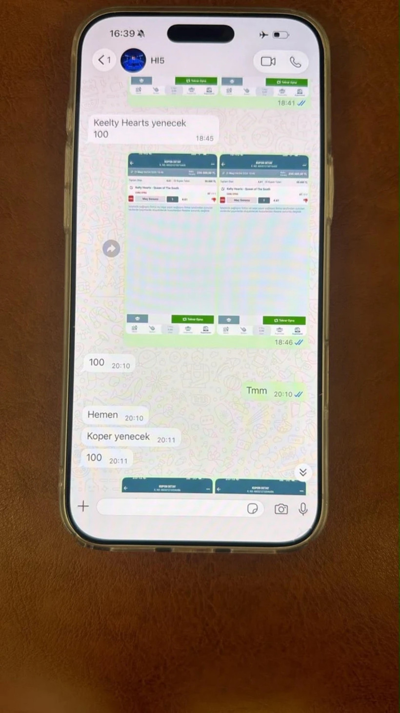 Ahbap Soruşturmasında Bahis Skandalı! WhatsApp Yazışmaları Ortaya Çıktı - Resim : 3