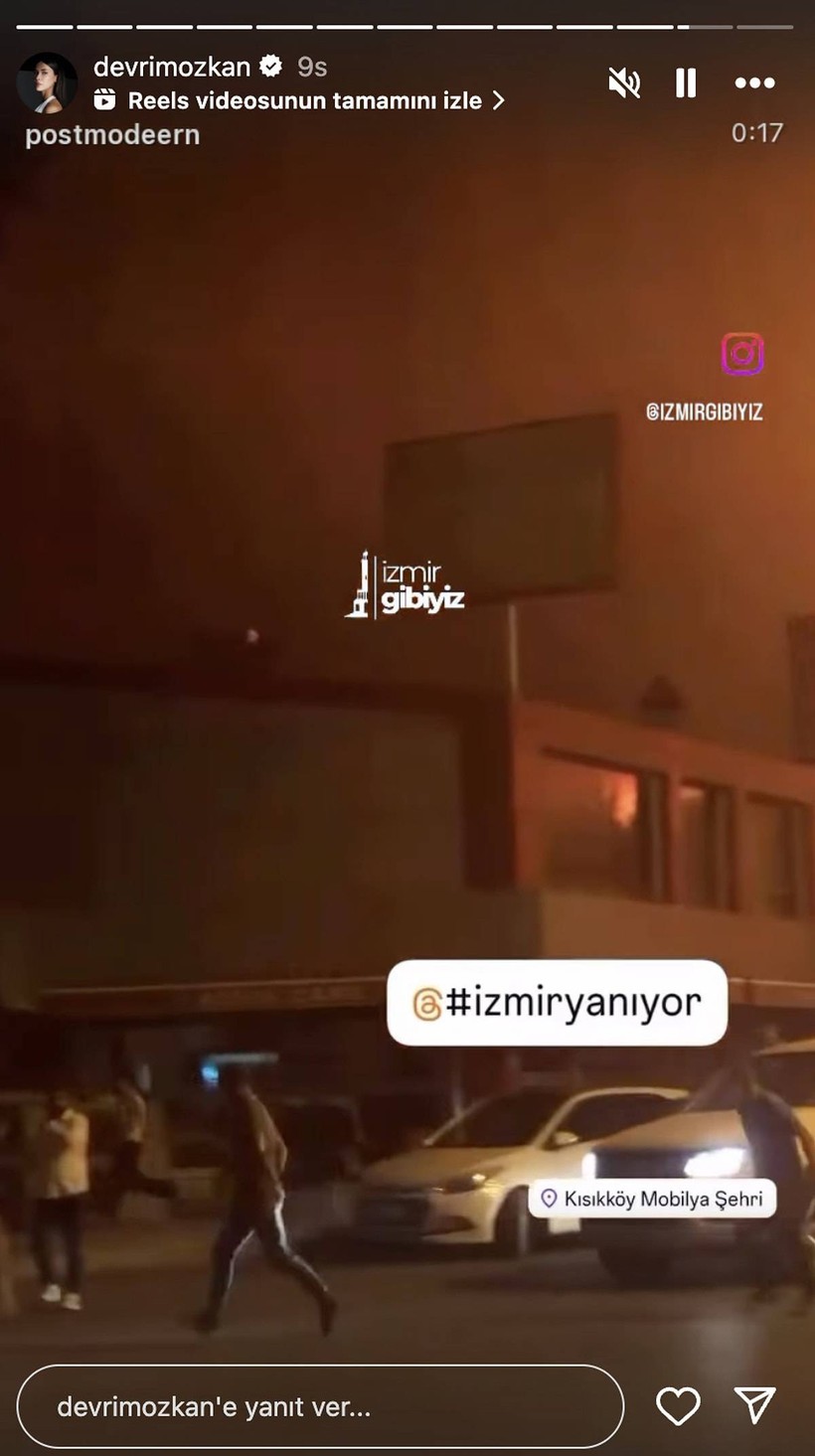 Ünlü İsimlerin 'Yangın' Çığlığı: İzmir İçin Peş Peşe Paylaşım Yaptılar - Resim : 7