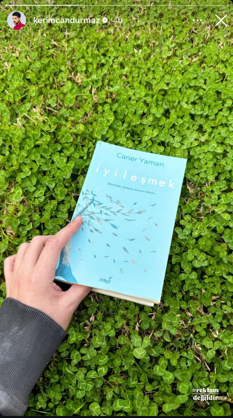 Kerimcan Durmaz'dan Günler Sonra Yeni Paylaşım! Dikkat Çeken Kitap Detayı - Resim : 1