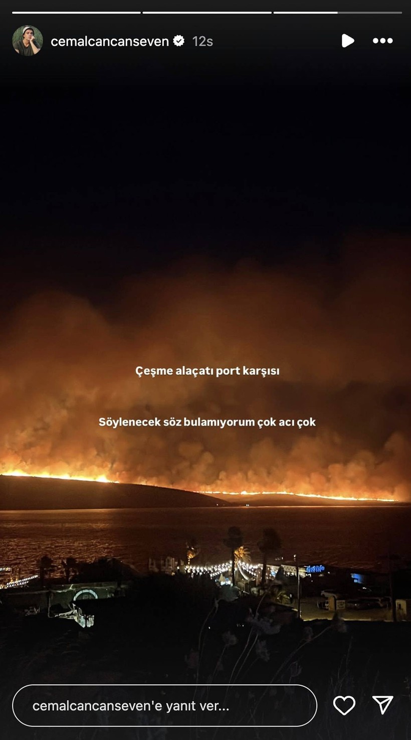 Ünlü İsimlerin 'Yangın' Çığlığı: İzmir İçin Peş Peşe Paylaşım Yaptılar - Resim : 2