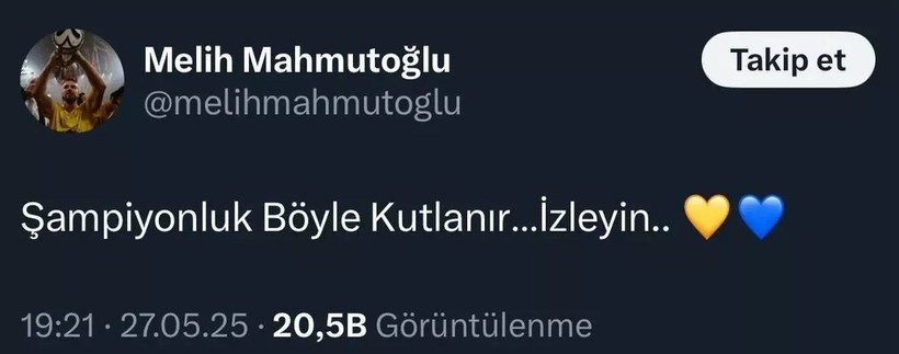 Fenerbahçe Beko Kaptanından Galatasaray'a Flaş Gönderme! 'Şampiyonluk Böyle Kutlanır, İzleyin' - Resim : 1