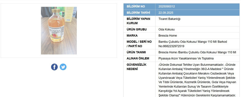 Bakanlık Duyurdu! O Ürünler Raflardan Toplatılıyor - Resim : 2