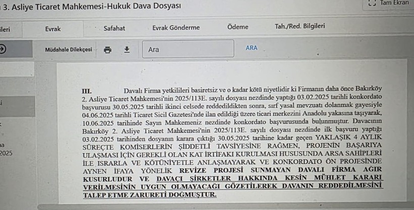 Tekrar Konkordato İlan Eden Yeşil GYO Hakkında Yeni Gelişme! Innovia 4 Mağdurları Harekete Geçti - Resim : 2