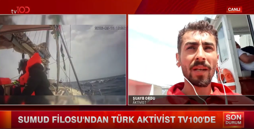 Sumud Filosu’na İsrail Baskını! Türk Aktivist Korku Dolu Anları Anlattı: 'Ülkeyi Açık Hava Hapishanesine Çeviremezsiniz' - Resim : 2
