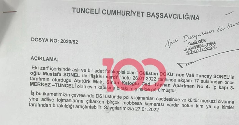 Mustafa Türkay Sonel'in 'Gülistan Doku'yu Tanımıyorum' İddiası Boşa Düştü: İşte Dosyaya Giren O Kritik Not - Resim : 2