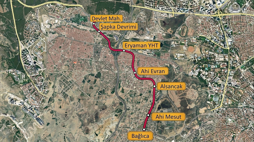 Ankara'ya 4 Yeni Metro Hattı - Resim : 3