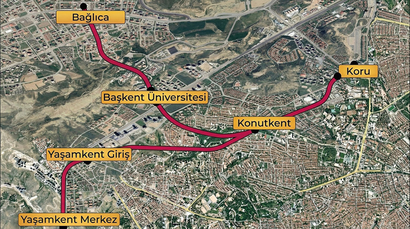 Ankara'ya 4 Yeni Metro Hattı - Resim : 4
