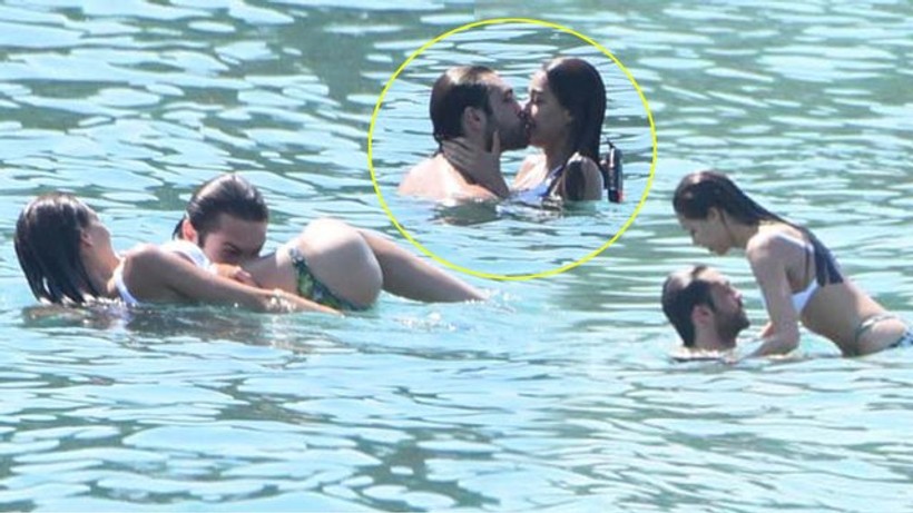 Dilan Çiçek Deniz ile Furkan Andıç tatilde