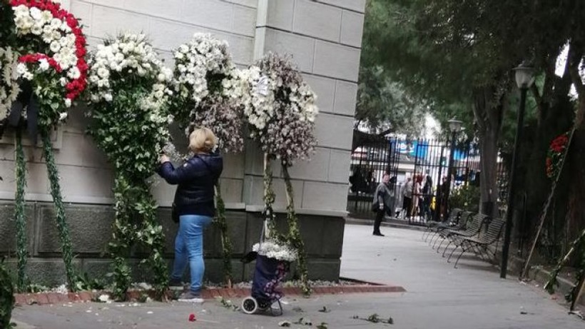 Zafer Çika'nın cenazesinde büyük saygısızlık