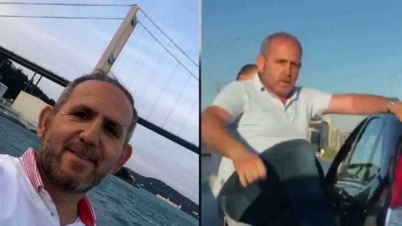 Hamile kadının aracına saldıran trafik magandasının kim olduğu ortaya çıktı