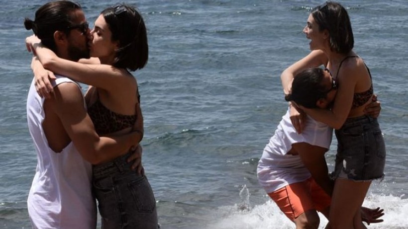 Fulya Zenginer ve sevgilisi Küntay Evren'in tatil görüntüleri olay oldu