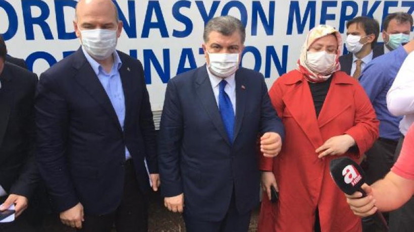 Bakanlar patlama bölgesinde: 'İlk 12 saat önemli; dışarı çıkılmamalı, pencereler açılmamalı'