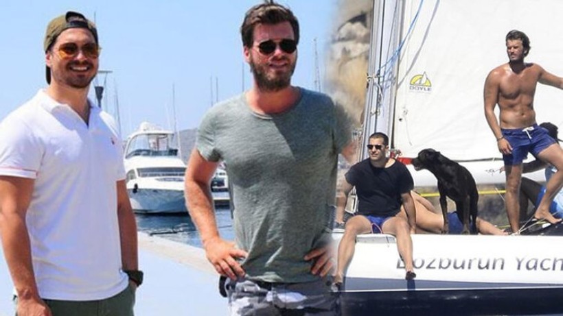 Kıvanç Tatlıtuğ ve Çağatay Ulusoy'un balık sevdası