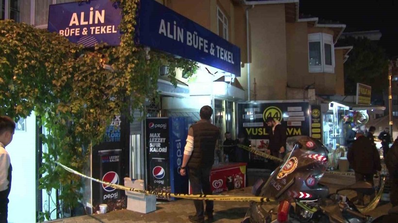 Maltepe’de tekel bayisine silahlı saldırı: 1 ağır yaralı