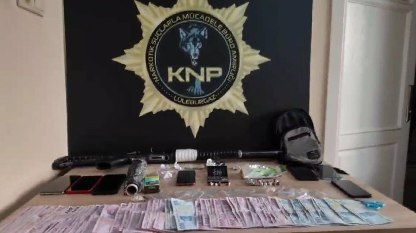 Kırklareli'nde Uyuşturucu Operasyonu! Çok Sayıda Madde Ele Geçirildi, 15 Şüpheli Tutuklandı