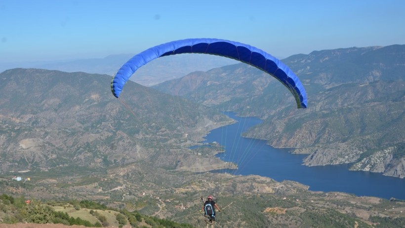 Uçuşlar Yapıldı! Hem Sporcular Hem de İzleyiciler Büyülendi