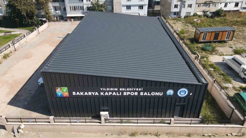 Sakarya'da Yapılan Kapalı Spor Salonu Artık Açılışa Hazır