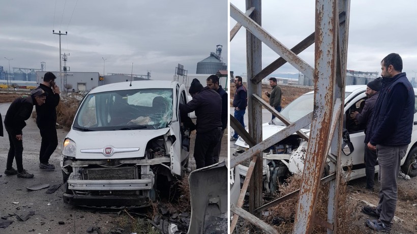 Konya'da Korkunç Kaza: 1'i 7 Aylık Bebek 4 Kişi Yaralı