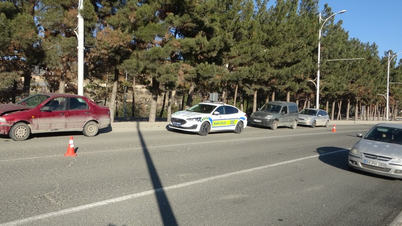 Malatya'da 5 Araç Birbirine Girdi  