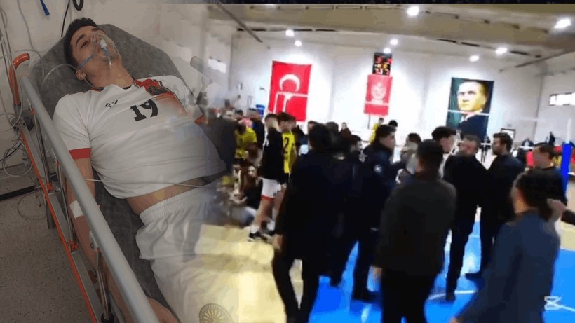 Taraftarlar Saldırdı, Voleybolcular Hastanelik Oldu