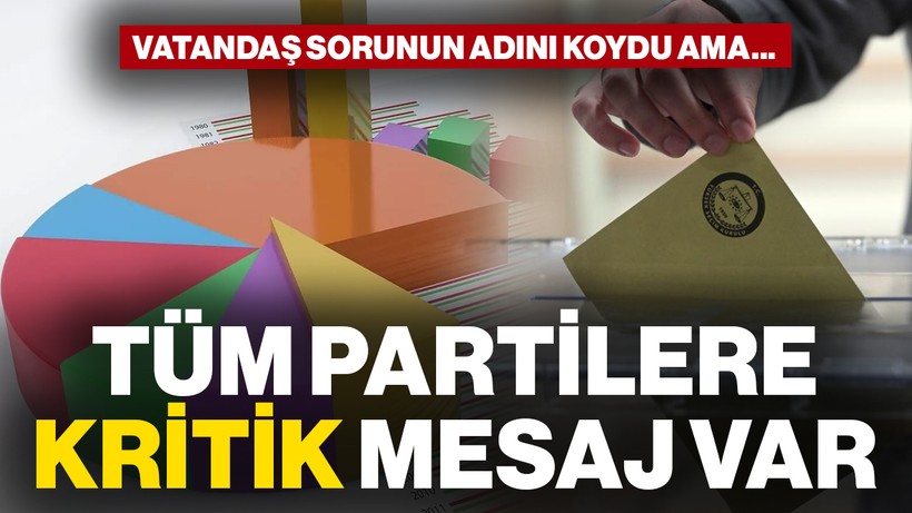 ASAL Araştırma'dan Son Anket Geldi: Vatandaşların Tüm Partilere Bir Mesajı Var! Sorunun Adını Koydular Ama Çözümü Bulamadılar