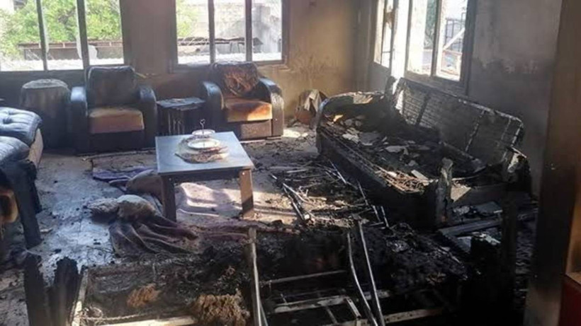 Isparta'da Feci Yangın! Mahsur Kalan 5 Kişi Kurtarıldı