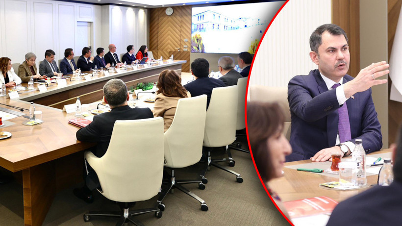 Ankara'da Kritik Temas! Murat Kurum ile CHP'li Vekil ve Belediye Başkanları ile Bir Araya Geldi