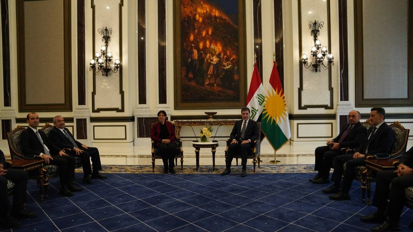 DEM Parti İmralı Heyetinden Erbil’de Kritik Temas, Neçirvan Barzani ile Görüştüler
