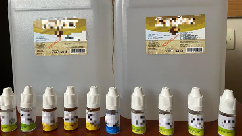 Kırıkkale'de 10 Litre Kaçak Alkol Ele Geçirildi