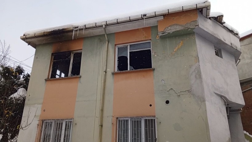 Samsun’da Yangın, Mahalle Ayağa Kalktı