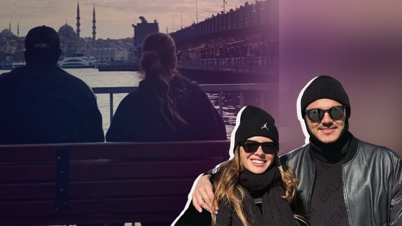 Icardi ve Sevgilisinden İstanbul Tarihinde Bir İlk, İlham Perisi Oldular