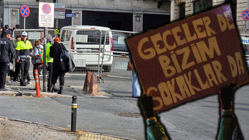 8 Mart Dünya Emekçi Kadınlar Günü Bu Yıl da Yasak! Binlerce Kadın 'Feminist Gece Yürüyüşü'nde