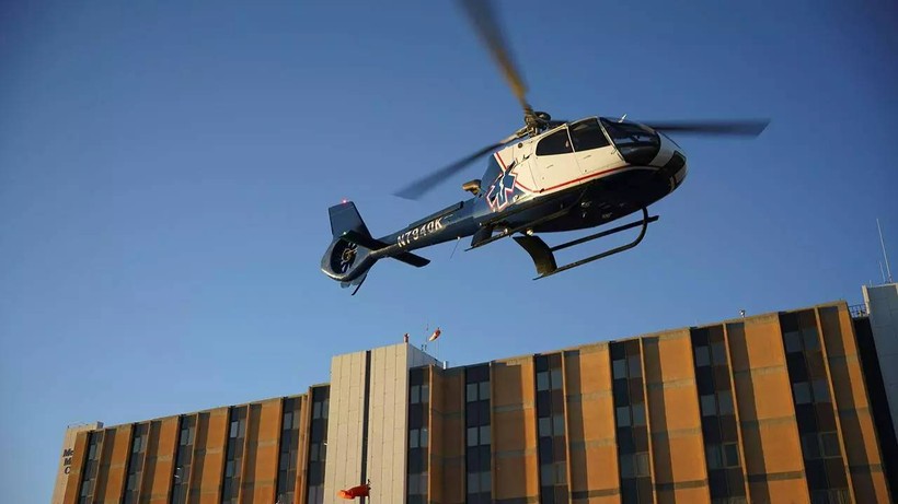 ABD'de Ambulans Helikopter Düştü