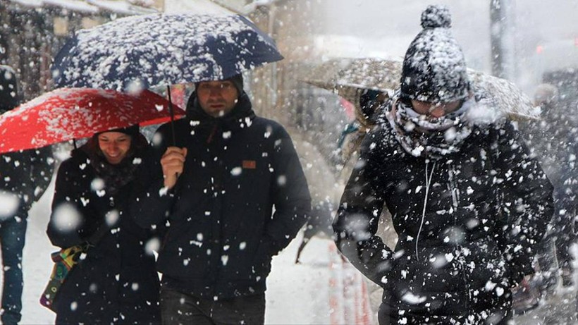 Meteoroloji Tarih Verdi! Lapa Lapa Kar Yağacak...