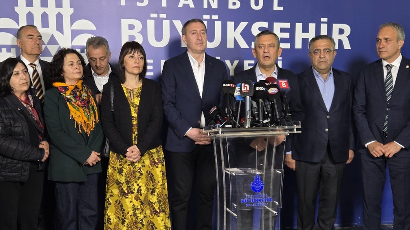 DEM Parti'den Saraçhane Ziyareti: Bizim Yerimiz Bellidir